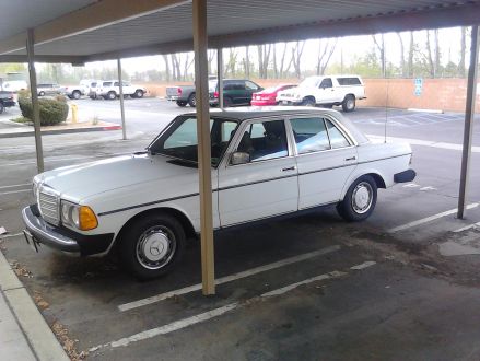 Mercedes 240d for sale in california #7