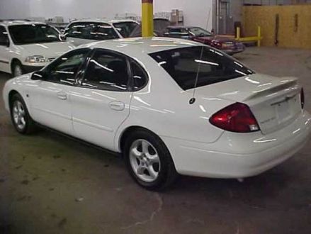 Clean Condition White 2001 Ford Taurus In Mobile Alabama Img 1 2