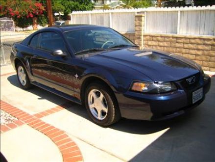 Image 1 of 2002 Mustang Dark Blue