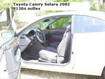 Image 2 of 2002 Camry Solara Gray